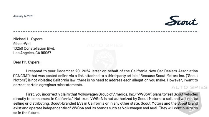 Volkswagen Ready To Go To War With Dealers Over Scout's Direct Sale Model